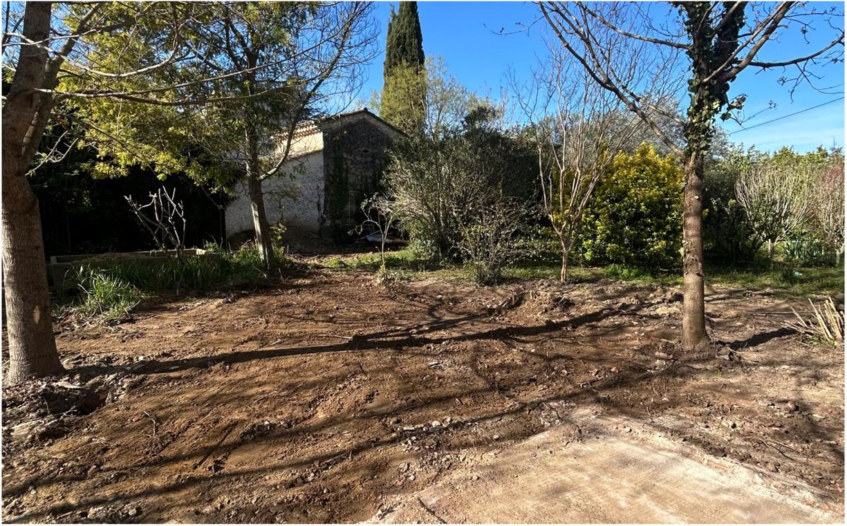 Réalisation nettoyage de terrain